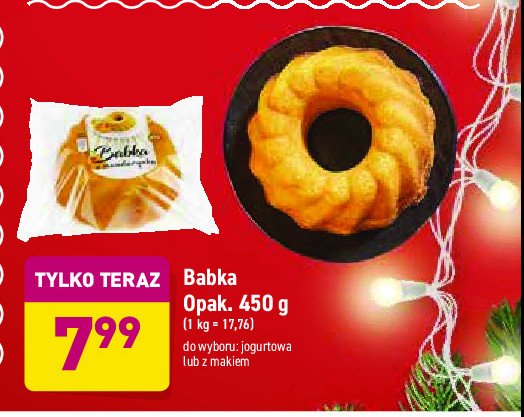Babka jogurtowa promocja