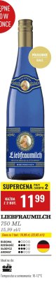 Wino LIEBFRAUMILCH białe półsłodkie promocja w Biedronka