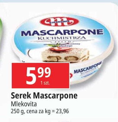 Ser mascarpone kuchmistrza Mlekovita promocja