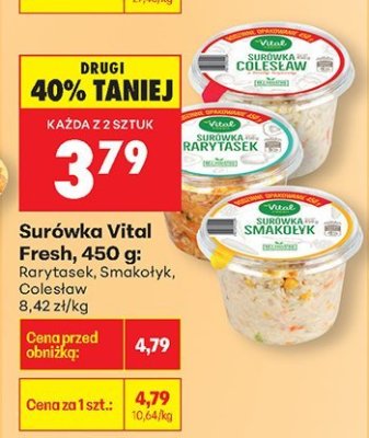 Surówka, różne rodzaje promocja w Biedronka