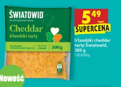 Ser cheddar tarty Światowid promocja