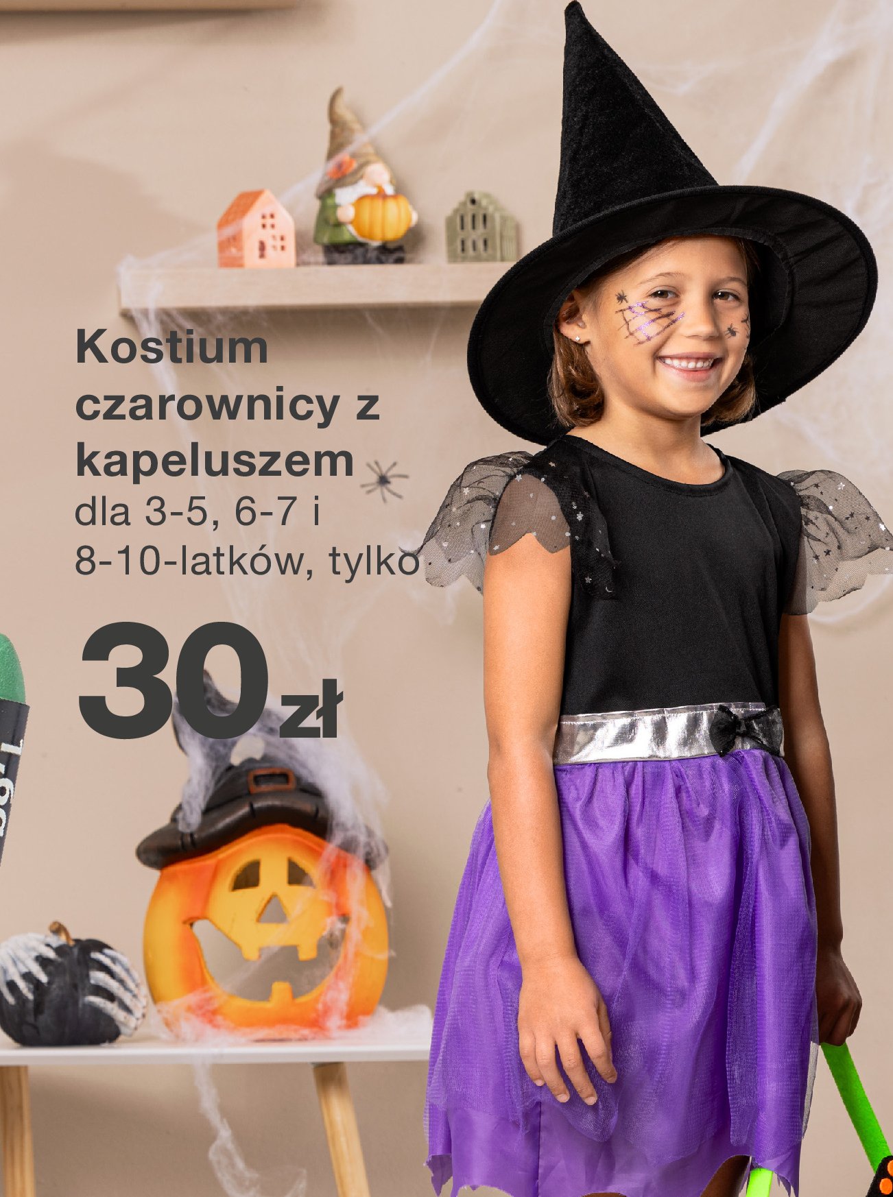 Kostium czarownica promocja