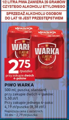 Piwo promocja w Stokrotka