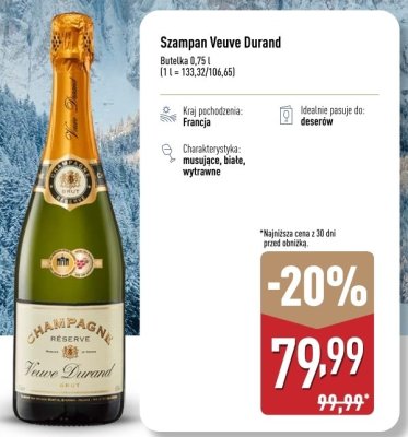 Szampan promocja w Aldi