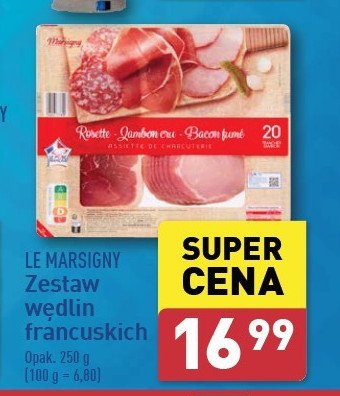 Wędliny francuskie Le marsigny promocja