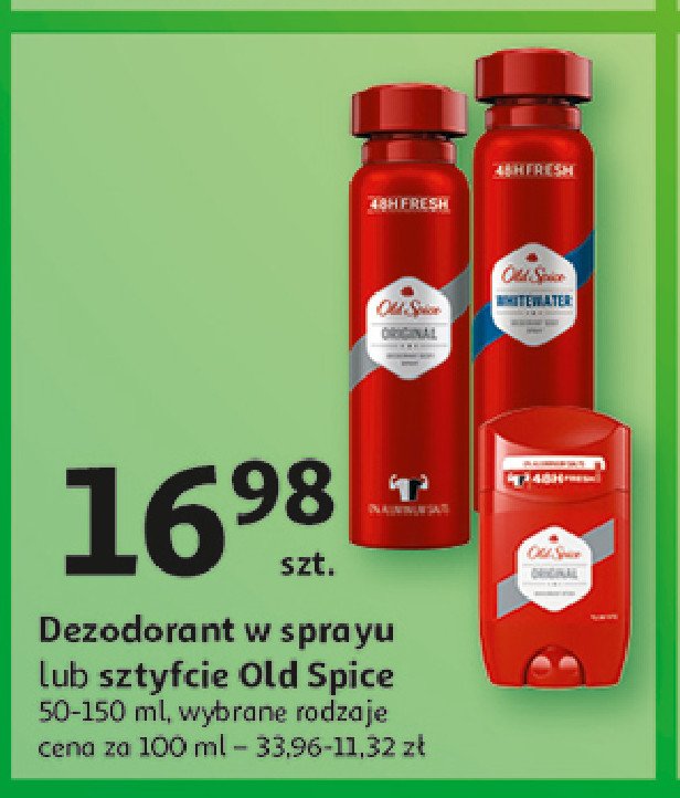 Dezodorant Old spice promocja w Auchan