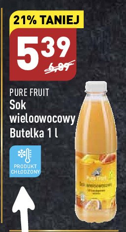 Sok wieloowocowy Pure fruit promocja