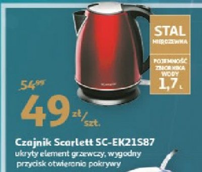 Czajnik sc-ek21s87 Scarlett promocja