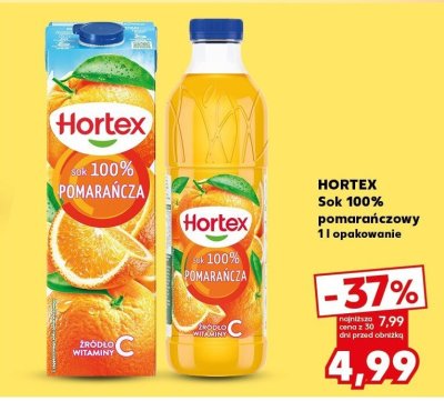 Sok 100% pomarańczowy 1 l promocja w Kaufland