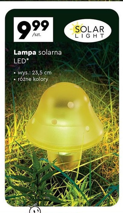 Lampa solarna led 23.5 cm SOLAR LIGHT promocja