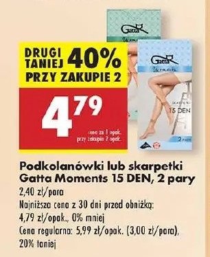 Skarpetki moments 15 den Gatta promocja