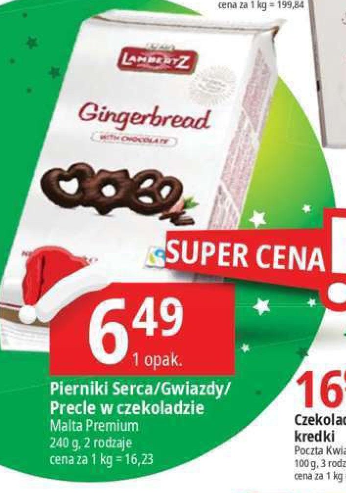 Pierniki gwiazdy Lambertz promocja