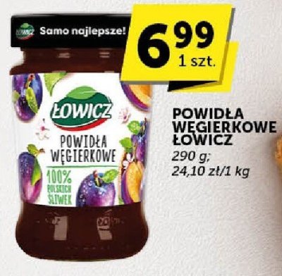 Powidła węgierowe Łowicz promocja w Euro Sklep