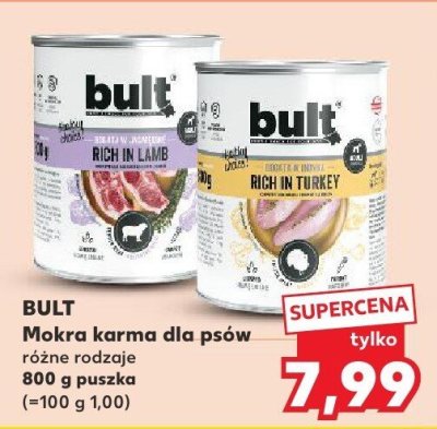 Mokra karma dla psów różne rodzaje promocja w Kaufland
