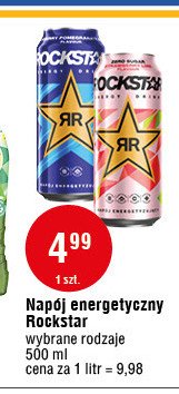 Nap贸j energetyczny strawberry & lime Rockstar energy drink promocja