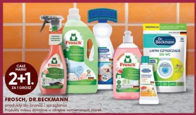 Produkty do prania FROSCH, DR.BECKMANN promocja w Super-Pharm