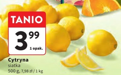 Cytryna siatka promocja w Intermarche