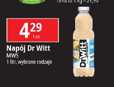 Napój witalność owoce tropikalne Dr witt premium promocja