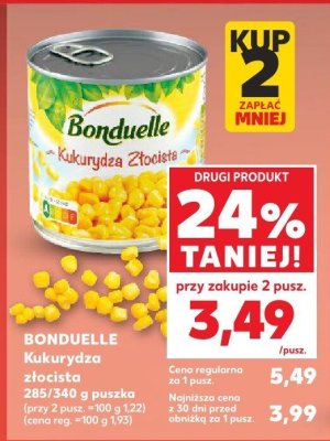 Kukurydza złocista promocja w Kaufland