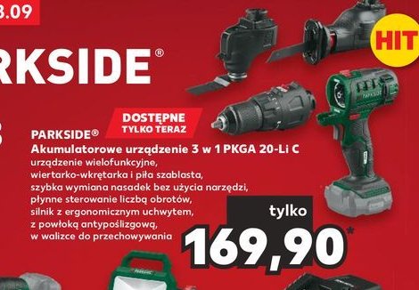 Urz膮dzenie wielofunkcyjne 3 w 1 Parkside promocja