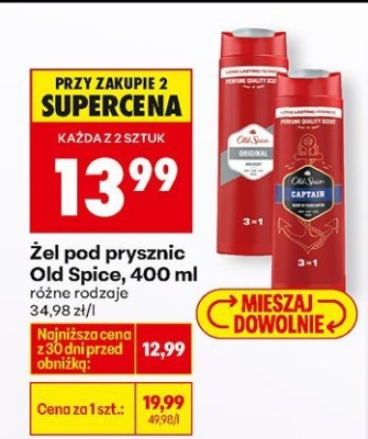 Żel pod prysznic różne rodzaje promocja w Biedronka