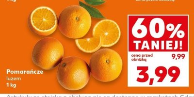 Pomarańcze promocja w Kaufland