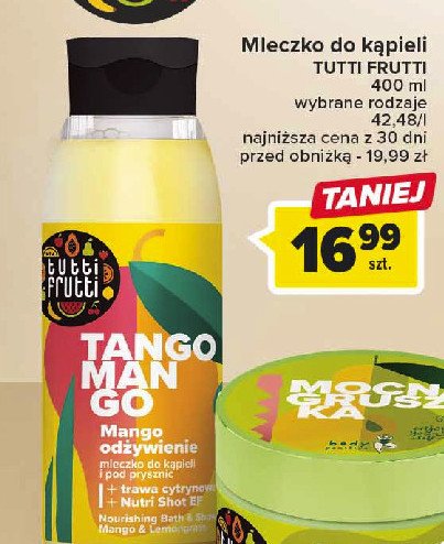 Mleczko do kąpieli tango mango Farmona tutti frutti promocja