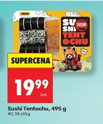 Sushi Tentochu promocja w Biedronka