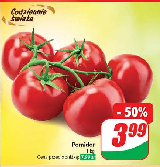Pomidory promocja