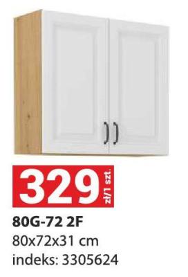 Szafka kuchenna 80G-72 2F promocja w Merkury Market