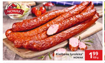 Kie艂basa tyrolska Nowak promocja