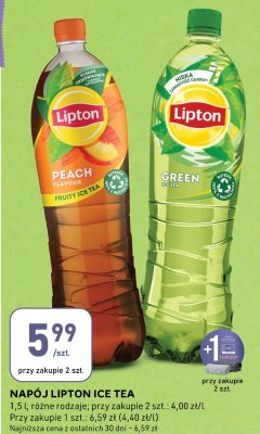 Napój Lipton Ice Tea promocja w Stokrotka