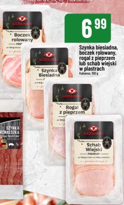 Szynka Biesiadna Kabanos promocja w POLOmarket