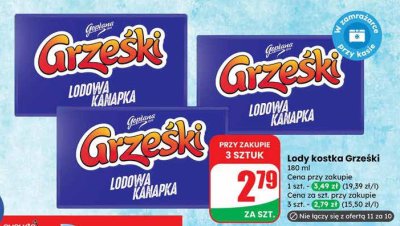 Lody promocja w Dino