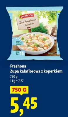 Zupa kalafiorowa z koperkiem 750  promocja w Lidl