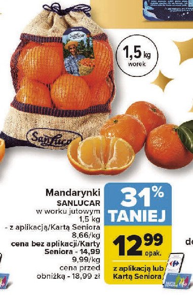 Mandarynki Sanlucar promocja