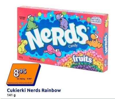 Cukierki Nerds Rainbow  promocja w Action