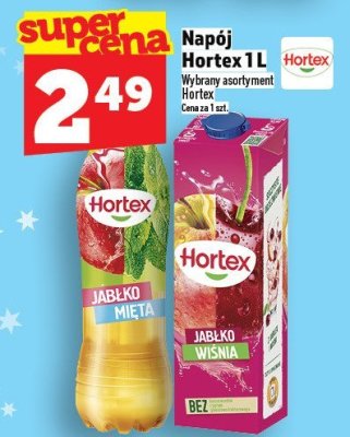Napój Hortex 1L promocja w TOPAZ