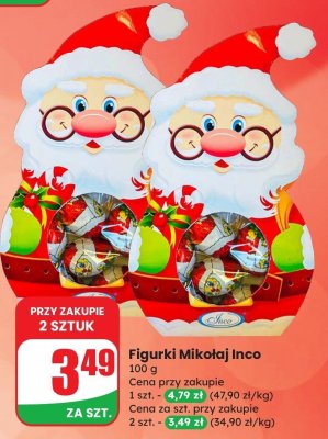 Figurki Mikołaj  promocja w Dino