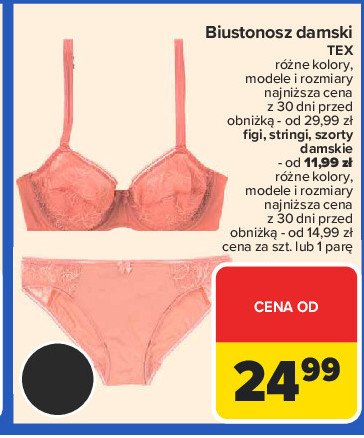 Stringi damskie Tex promocja