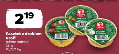 Pasztet z drobiem (różne rodzaje) promocja w Netto