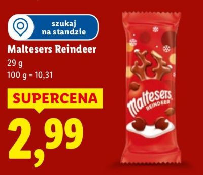 Czekolada Reindeer promocja w Lidl