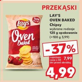 Chipsy grilled paprika Lay's oven baked promocja