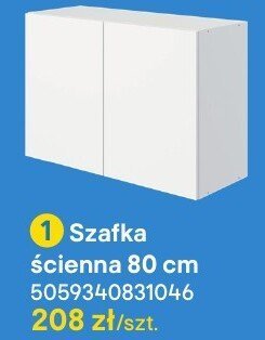 Szafka ścienna 80 cm Castorama promocja w Castorama