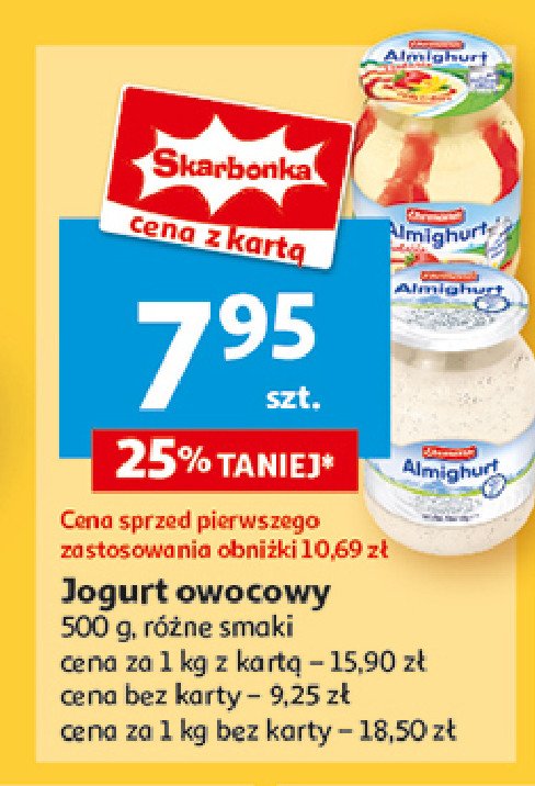 Jogurt wanilia Ehrmann promocja