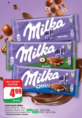 Czekolada promocja w Dino