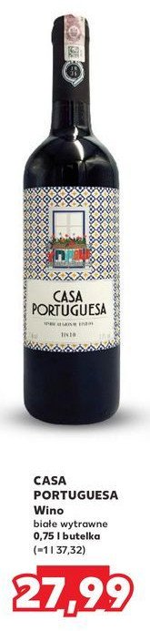 Wino Casa portuguesa promocja w Kaufland