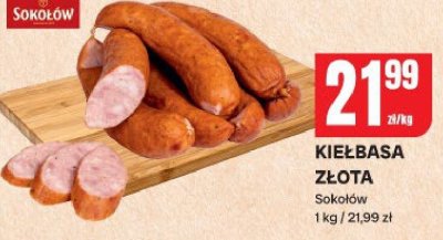 Kiełbasa złota Sokołów promocja w Chorten