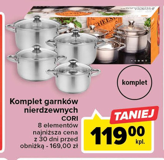 Komplet garnk贸w 8 cz臋艣ci cori promocja