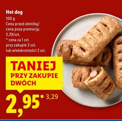 Hot dog promocja w Lidl